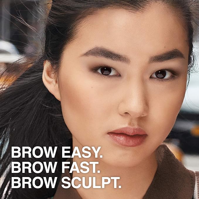 Maybelline Brow Fast Sculpt, Shapes Eyebrows, Eyebrow Mascara Makeup, Deep Brown, 0.09 Fl. Oz.