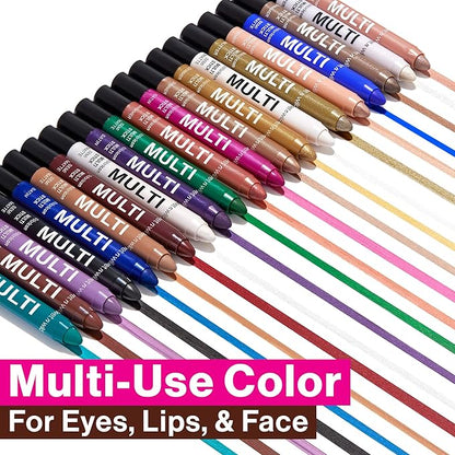 wet n wild Color Icon Cream Eyeliner Eyeshadow Multi-Stick, Moisturizing, Nourishing Velvety Cream-to-Powder Buildable & Blendable Formula, Cruelty-Free & Vegan - Cheat Day