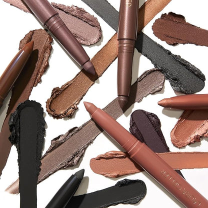 LAURA GELLER NEW YORK Kajal Longwear Kohl Eyeliner Pencil - Royal Quartz - Caffeine and Vitamin E - Smooth & Blendable Liner - Built-In Sharpener