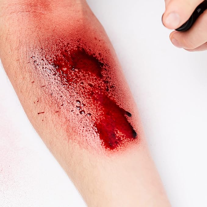 Pro FX Fake Blood Spray by Moon Terror | 60ml x3 | SFX Make up for Halloween Vampire Zombie Theatre | Special Effects Make up