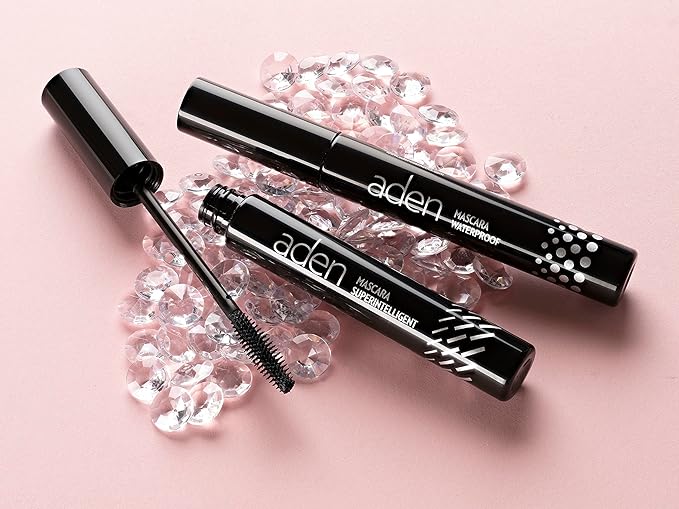 aden Superintelligent Mascara – Water Proof, Volumize, Lengthen and Define – Non Flaking for Stunning Lashes