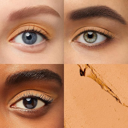 Julep 3pc Set: Eyeshadow 101 Crème-to-Powder Eyeshadow Stick Duo in Beachy & Smoky Tawny Matte + When Pencil Met Gel Long-lasting Eyeliner Pencil in Clay Matte - Blendable, Smudge-Resistant Makeup