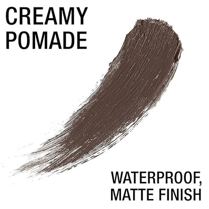 Maybelline TattooStudio Brow Pomade Long Lasting, Buildable, Eyebrow Makeup, Blonde, 1 Count