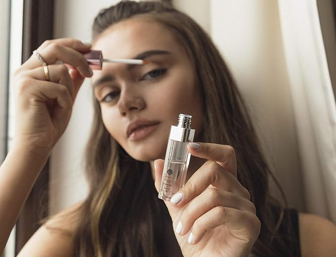 Browworthy Eyebrow Enhancing Serum for Thicker, Fuller and More Defined Eyebrows. Proven Formula Stimulates & Promotes Natural Brow Growth.