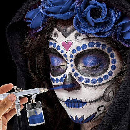 1-oz Royal Blue Water Based Airbrush Body Art & Face Paint