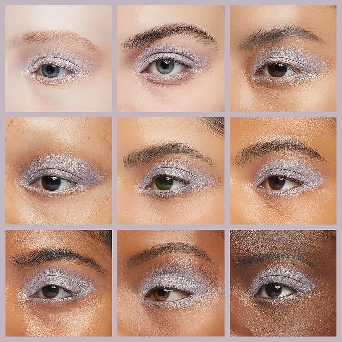 Cream Eyeshadow | Natural Organic Eye Makeup, Richly Pigmented Creme Eyeshadow For Women (Wisteria (Shimmer))