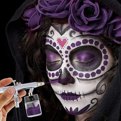 1-ounce Purple Water Based Airbrush Body Art & Face Paint
