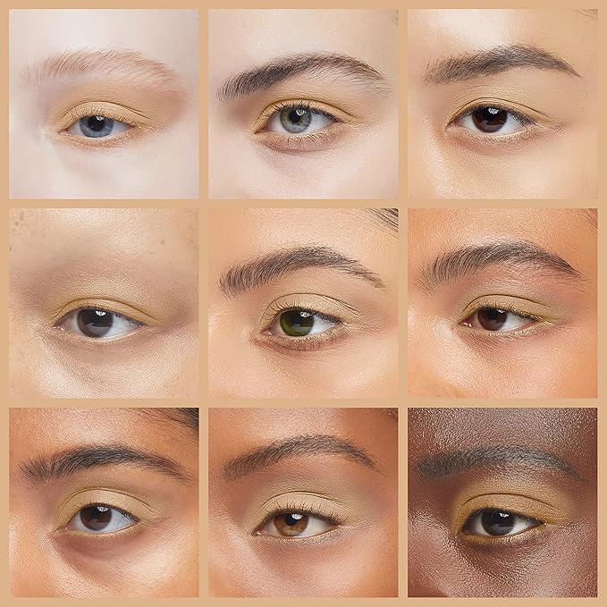 Cream Eyeshadow | Natural Organic Eye Makeup, Richly Pigmented Creme Eyeshadow For Women (Dulce De Leche (Matte))