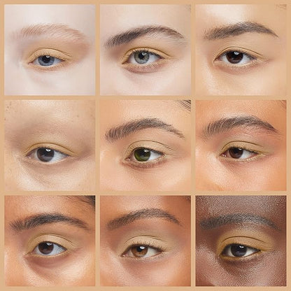 Cream Eyeshadow | Natural Organic Eye Makeup, Richly Pigmented Creme Eyeshadow For Women (Dulce De Leche (Matte))