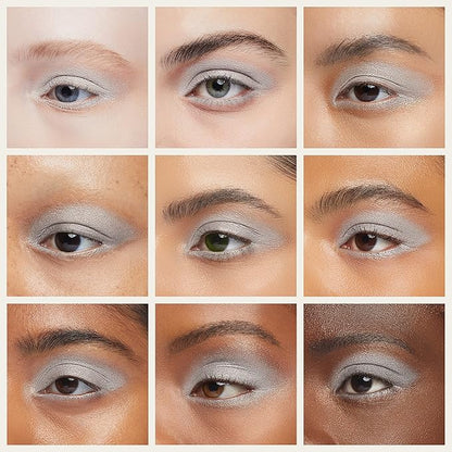 Cream Eyeshadow | Natural Organic Eye Makeup, Richly Pigmented Creme Eyeshadow For Women (White Satin Shimmer)